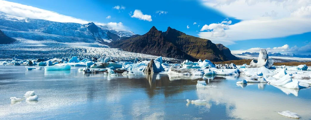 La lagune glaciaire Fjallsarlon du Vatnajökull en Islande