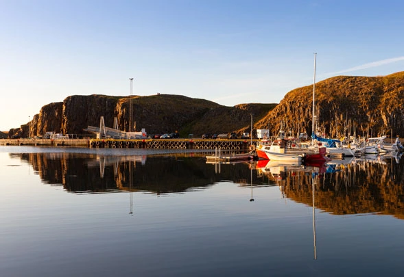 Les bateaux de Stykkisholmur en Islande