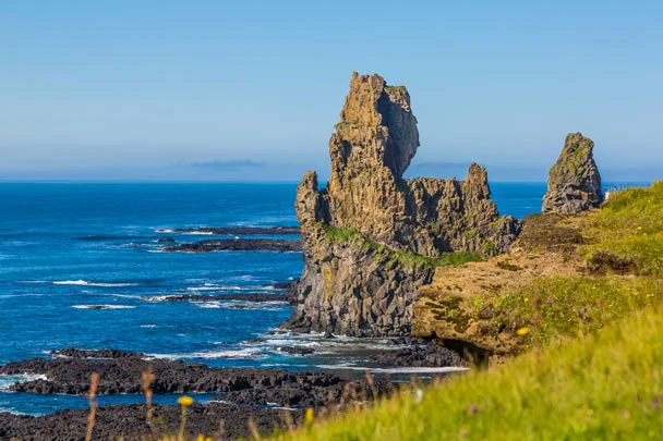 Longrangar, dans le parc national de Snaefellsjokull en Islande