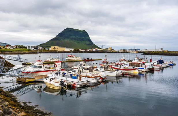 Le port de Grundarfördur en Islande