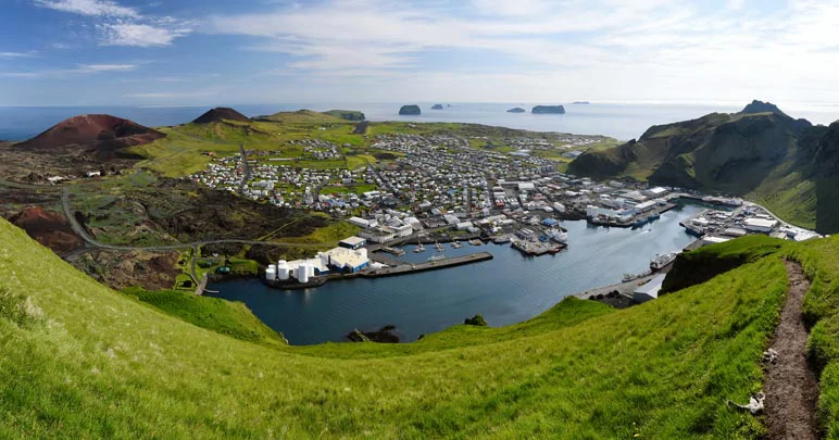 Heimaey, île principale des Iles Vestmann