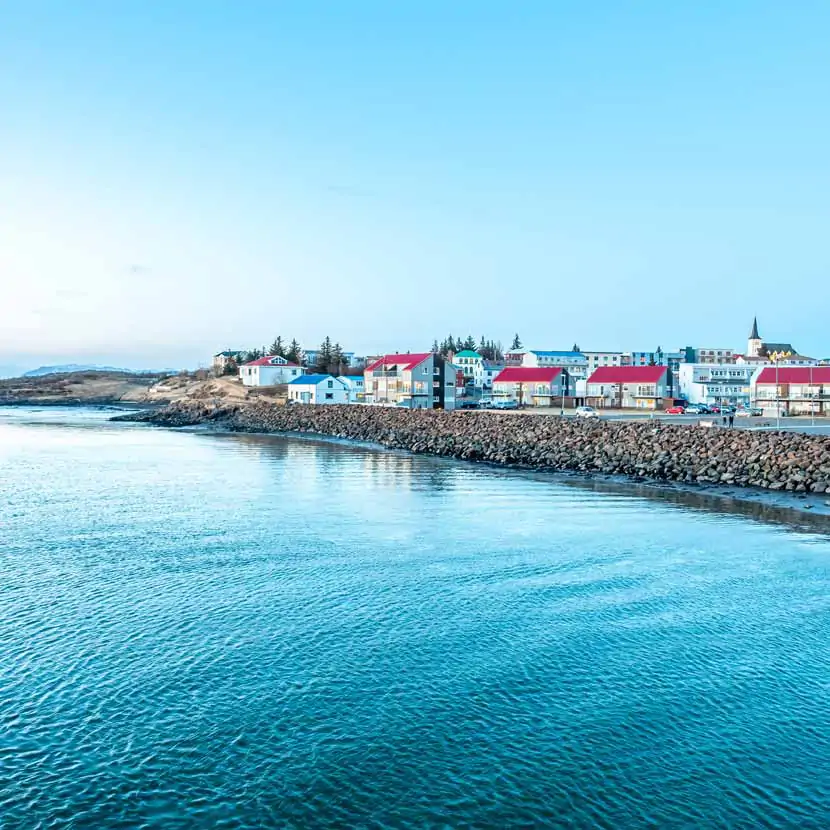 Le village de Borganes en Islande