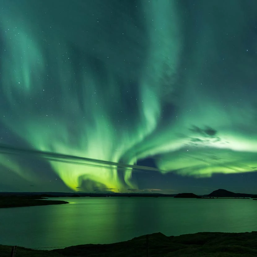 Chasse aux aurores boréales Myvatn