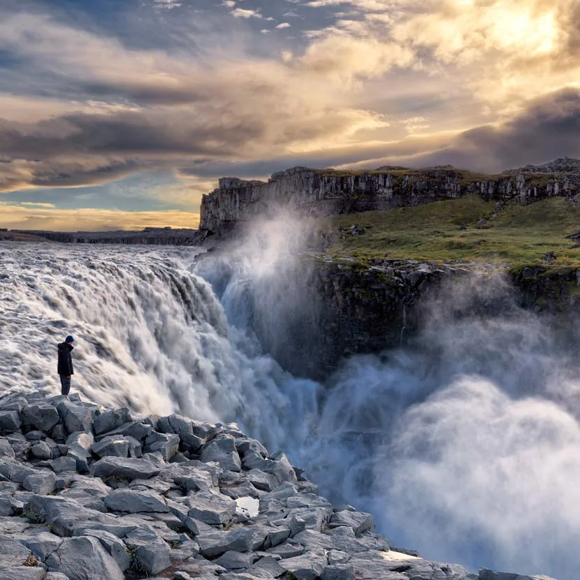 Les chutes de Dettifoss en Islande