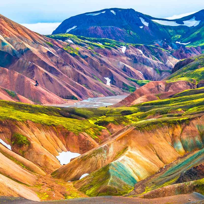 Le Landmannalaugar en Islande