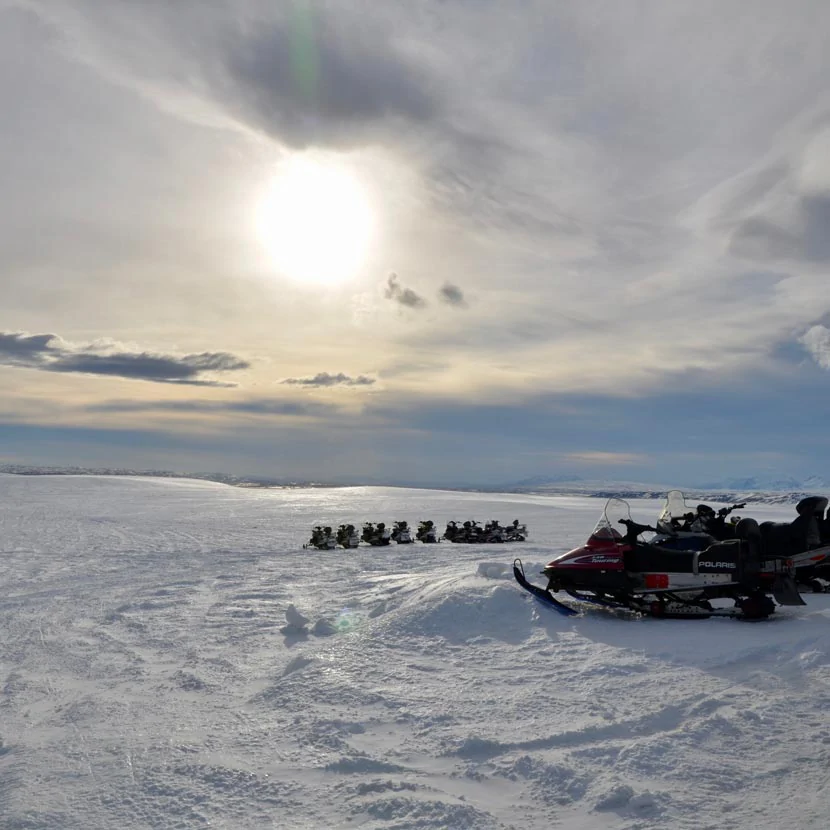 Le glacier Langjökull en Islande