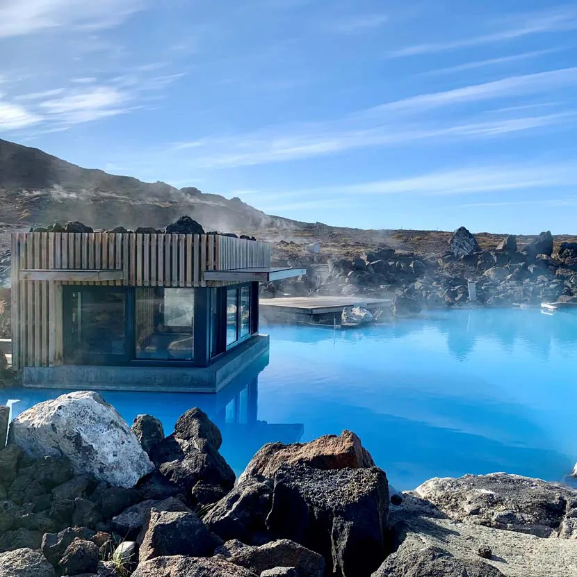 Les bains géothermiques de Myvatn en Islande