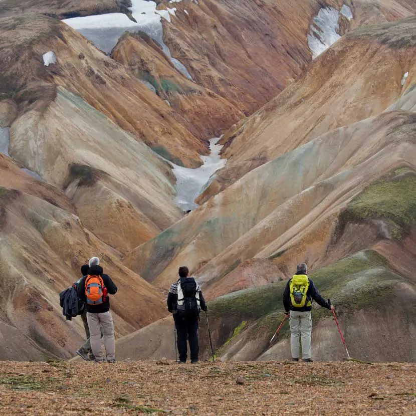 Randonnée dans le Landmannalaugar