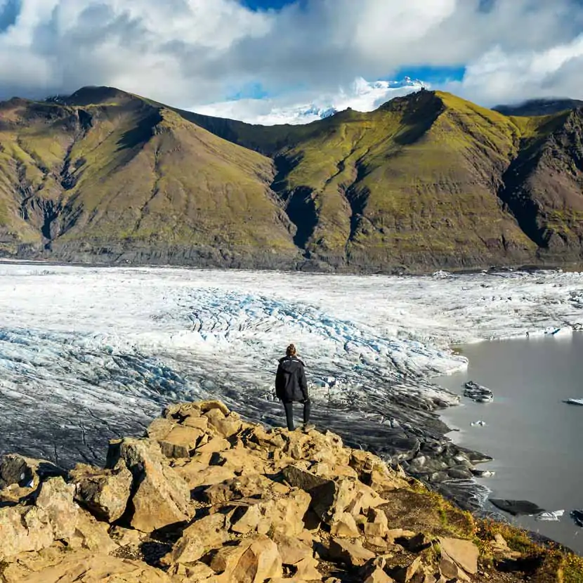 Le parc national de Skaftafell en Islande