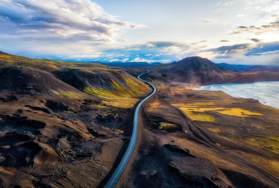 Les musts de l'Islande à travers les hautes terres